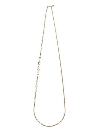 Alexander McQueen Schakelhalsketting met logo - 1035 GOLD