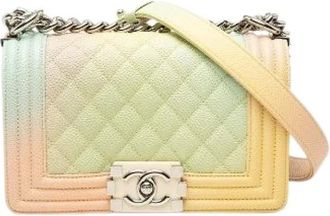 Chanel Borsa a tracolla Boy in caviale Pre-owned - - Pre-owned - Donna - Multicolore - ONE SIZE