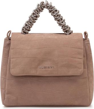 Orciani Handbags - Dames - Handtassen - Bruin - ONE Size - Leer - Tassen