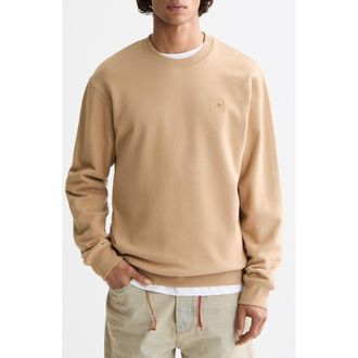 Scotch & Soda Seasonal Core Crewneck Sweatshirt in Tannin at Nordstrom Rack, Size Xx-Large
