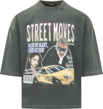 Willy Chavarria Hombre, Camisetas, Gris, Talla: XS