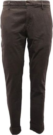 Dondup Heren, Broeken, Bruin, Maat: W30 Katoen