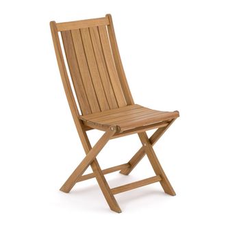 La Redoute Interieurs Set van 2 plooibare tuinstoelen in acacia, Palera