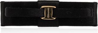 Ferragamo Satijnen Haarclip - Dames - Haaraccessoires - Zwart - ONE Size - Satijn - Accessoires
