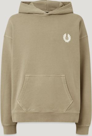 Belstaff Sudadera Con Capucha Competition Para Hombre Heavyweight Cotton Fleece Pardo 2xl