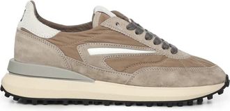 D.A.T.E. Athleta Touch - Heren - Sneakers - Beige - 42 EU - Katoen - Schoenen