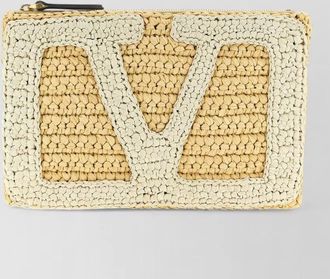 Valentino Garavani viva superstar viscose clutch bag