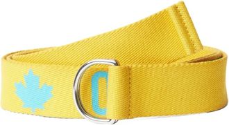 Dsquared2 One Life One Planet logo tape riem