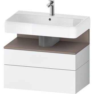 Duravit Qatego Mueble Bajo Lavabo, 1 Extra&iacute;ble Y 1 Caj&oacute;n, - Duravit