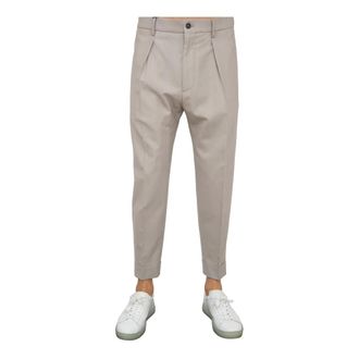Berwich Broeken, Heren, Grijs, XL, Wol, Stijlvolle broek voor mannen