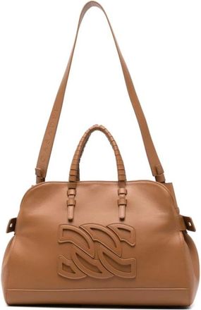 Casadei Shoulder Bags, female, Brown, Size: ONE SIZE Park Avenue Tote Bag