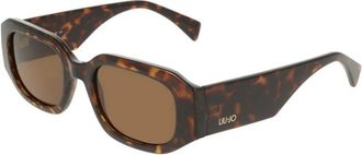 Liu Jo Lj 820S 242 Zonnebril - Dames - Zonnebrillen - Bruin - 52 MM - Accessoires
