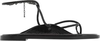 Ferragamo Ferragamo Riace Strappy Flat Sandals, Size 7 C
