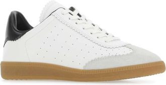 Isabel Marant Womens White Leather Bryce Sneakers