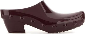 Bottega Veneta Bordeaux Slip-on Mules
