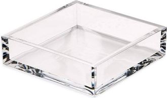 Caspari Acrylic Luncheon Napkin Holder In Clear