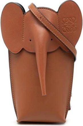 Loewe Pre-owned Cross Body Bags, female, Brown, Size: ONE SIZE Pre-owned Shoulder Bag