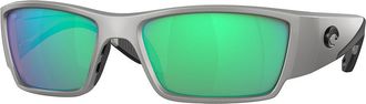 Costa 6S9109 Corbina Pro Polarized 910907 Mens Sunglasses Silver Size 61