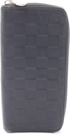 Louis Vuitton Cosmos Infini Navy Damier Infini Long Wallet (Bi-Fold) (Pre-Owned)