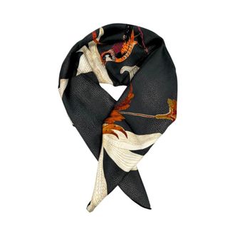 Borbonese Accessoires, Dames, Veelkleurig, ONE Size, Silk Scarf
