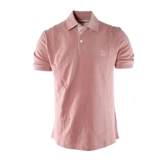 Brunello Cucinelli Brunello Cucinelli, Polo Shirts, male, Pink, Size: M Polo Shirt