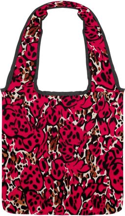 Generic Arthritis Leopard Print Reversible Canvas Shoulder Tote - Double-Sided Print, 12oz Cotton, 27cm Drop, Fold-Flat Bag for Travel, Shopping, Street Outin