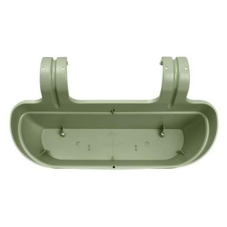 ELHO Maceta - Vibia Campana Easy Hanger Large - Verde Pistacho - Balc&oacute;n Exterior - L 24.1 X W 46 X H 26.5 Cm - Elho