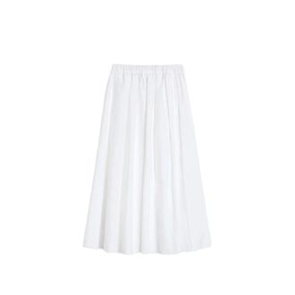 Max Mara Dames, Rokken, Wit, Maat: S Katoen