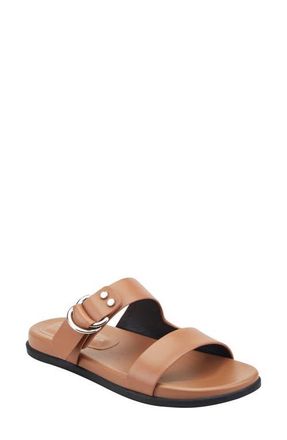 Marc Fisher Gia Slide Sandal in Medium Natural at Nordstrom, Size 8.5