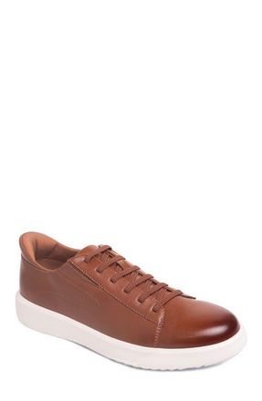 Marc Joseph New York River St Hands-Free Slip On Technology Leather Fashion Sneakers in Cognac Napa Leather at Nordstrom, Size 10.5