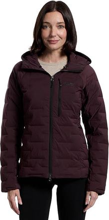 Mountain Hardwear Stretchdowntm Hoody Womens Clothing Blackberry : MD, Down/Elastane/Nylon