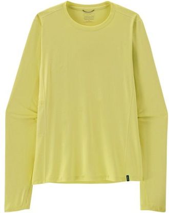 Patagonia L/S Cap Cool Sun Shirt Funktionsshirt f&uuml;r Damen | gelb