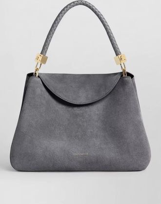 Coccinelle suede leather shoulder bag