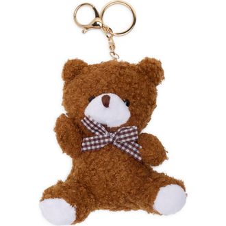 BP. Teddy Bear Bag Charm in Brown Bear at Nordstrom