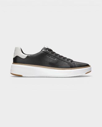 Cole Haan Mens Grandpr&oslash; Topspin Sneakers In Black