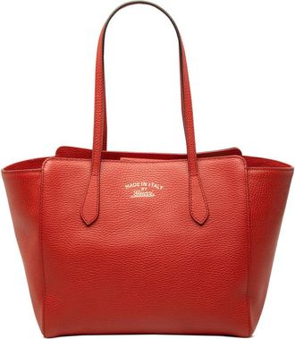 Gucci Pre-owned Gucci Small Calfskin Swing Tote Ladies N9UU16T724NSAJOD