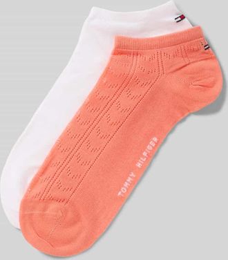 Tommy Hilfiger Sneaker-Socken aus Lyocell-Mix im 2er-Pack in Apricot, Gr&ouml;&szlig;e 35-38