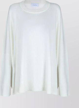 Malo relaxed fit long sleeve knit crew