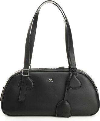 Courr&egrave;ges Medium Leather Bag