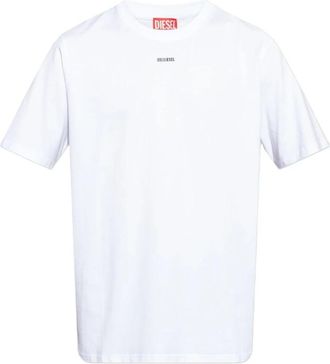 Diesel T-Shirts - Heren - T-shirts - Wit - XL - Tops
