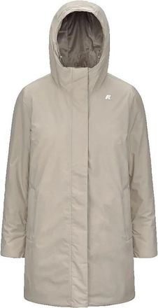 K-Way Sophie Jacket - Dames - Parka Jassen - Beige - S - Polyester - Jassen