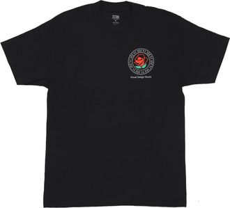 Obey Zwarte Visual Design Studio Tee - Heren - T-shirts - Zwart - S - Katoen - Tops