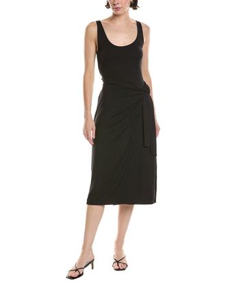 Vince Scoop Neck Tank Wrap Dress