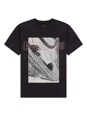 Purple Convoy graphic T-shirt - Black