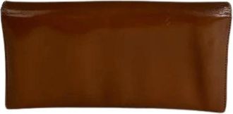 Celine Pre-owned Vintage Portemonnee - Dames - Vintage Accessoires - Bruin - ONE Size - Leer - Vintage