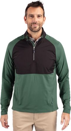 Cutter & Buck Adapt Eco Knit Hybrid Recycled Mens Quarter Zip