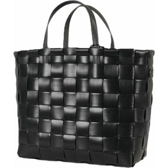 Handed By Petite Recycled Plastic Handbag in Black at Nordstrom, Size Small