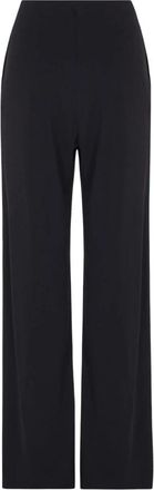 Wolford Crepe Couture Broek - Dames - Straight fit broeken - Zwart - S - Wol - Broeken