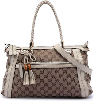 Gucci Pre-owned Gucci GG Canvas Bella Satchel Ladies 282300 204991