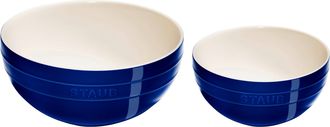 Staub Ceramic 2-pc Nested Mixing Bowl Set